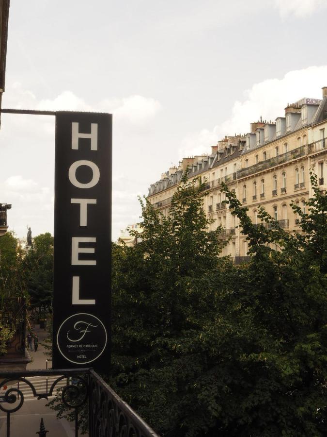 Hotel Ferney Republique Paryż Zewnętrze zdjęcie